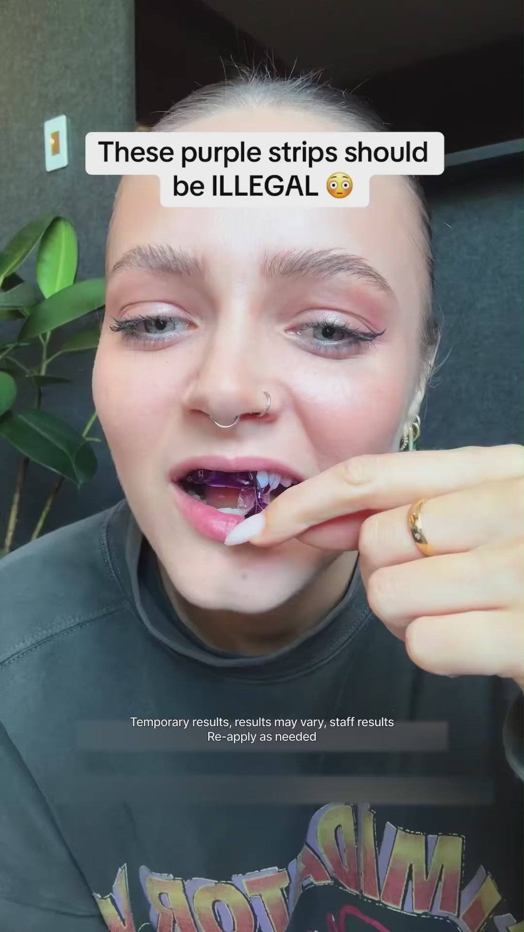 Viral hismile v-34 Whitening Strips video